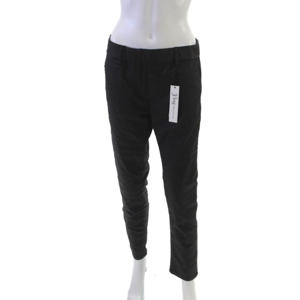 Flog Womens Black Chino Pants Pull On Size 30